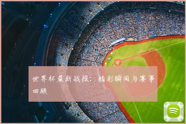 世界杯最新战报：精彩瞬间与赛事回顾